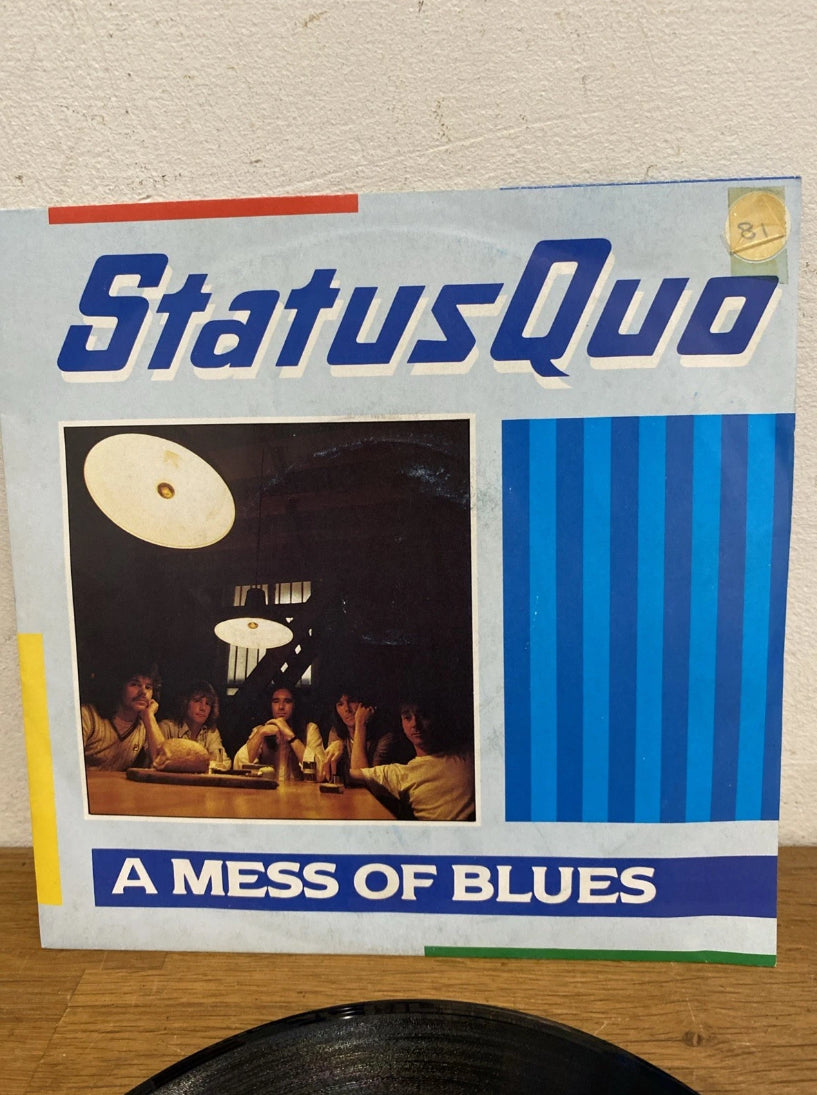 Status Quo , A Mess Of Blues , 7 Inch Single