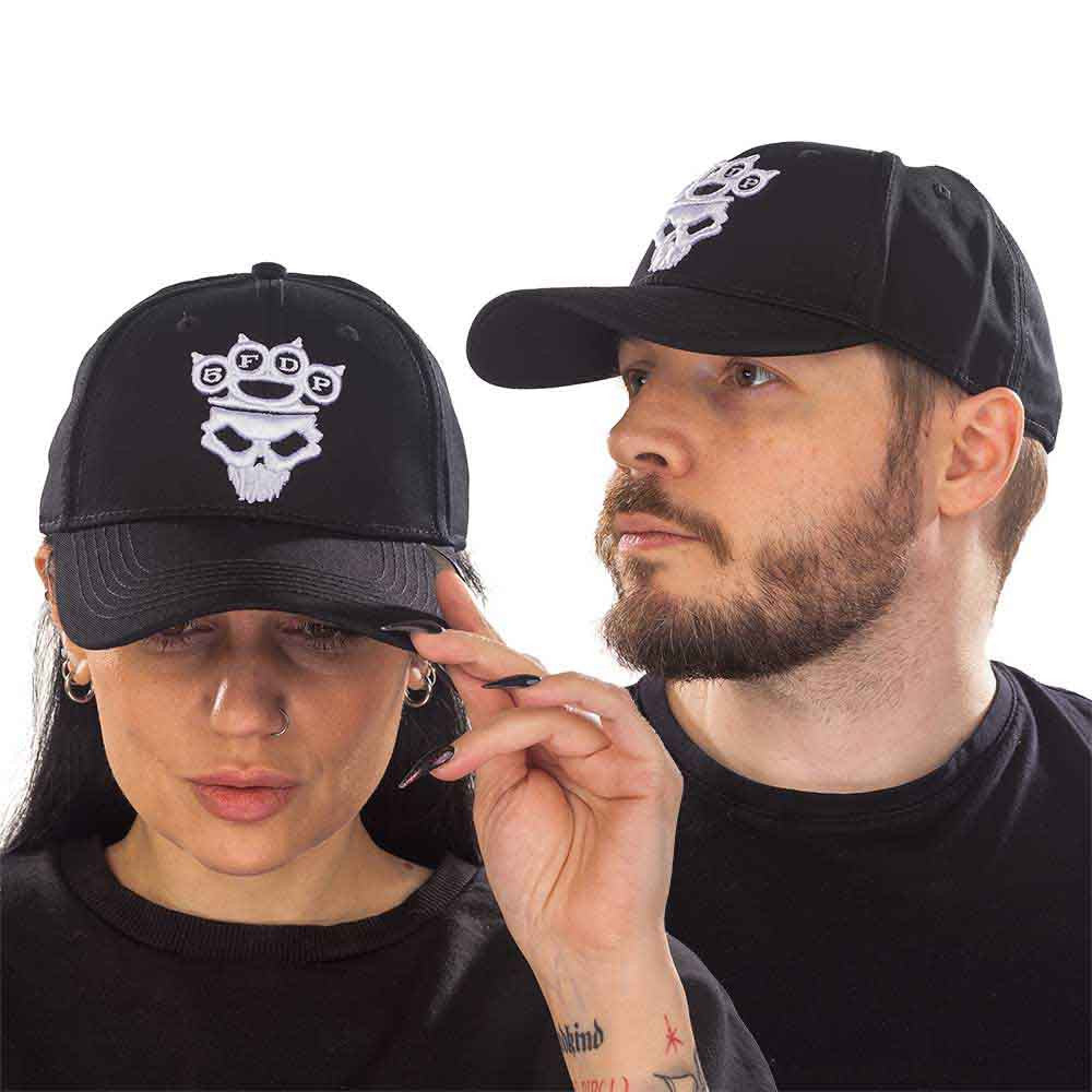 Five Finger Death Punch Unisex Baseball Cap - Logo (Black) - Official Licensed