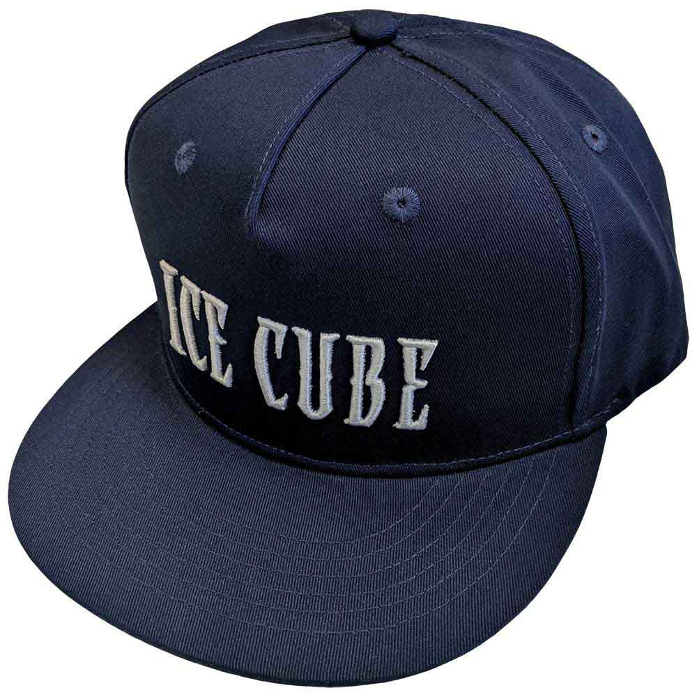 Ice Cube Unisex Snapback Cap - Logo (Navy Blue) - Official Licensed