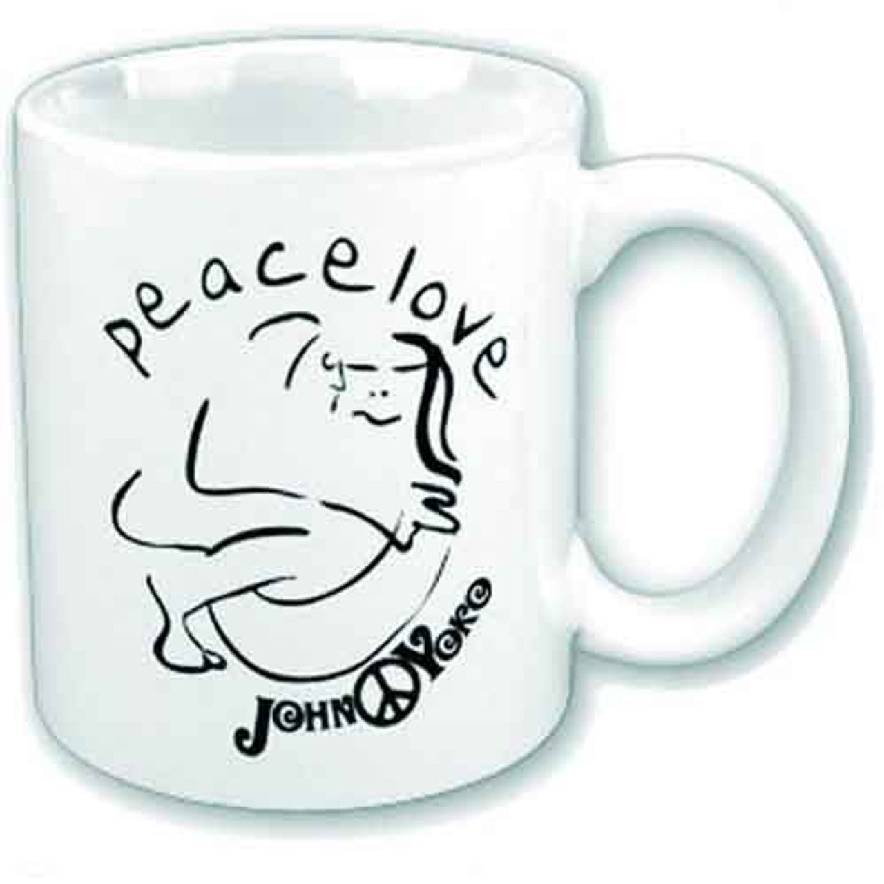 John Lennon Cuddle Boxed Mug – official ceramic mug for Beatles fans.
