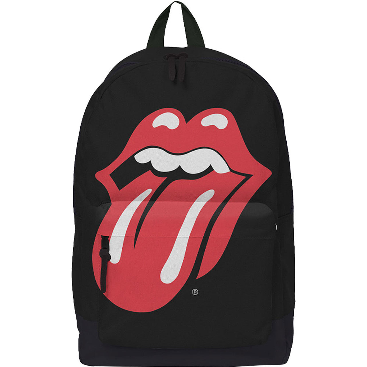 The Rolling Stones Tongue Backpack by Rocksax - official rucksack for music fans.