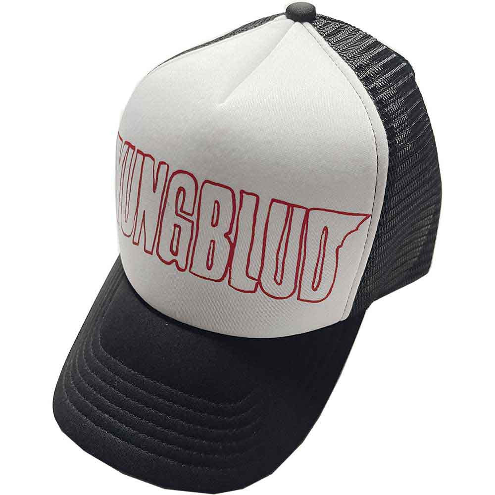 Yungblud Mesh Back Cap Black Red Logo Official Licensed UK