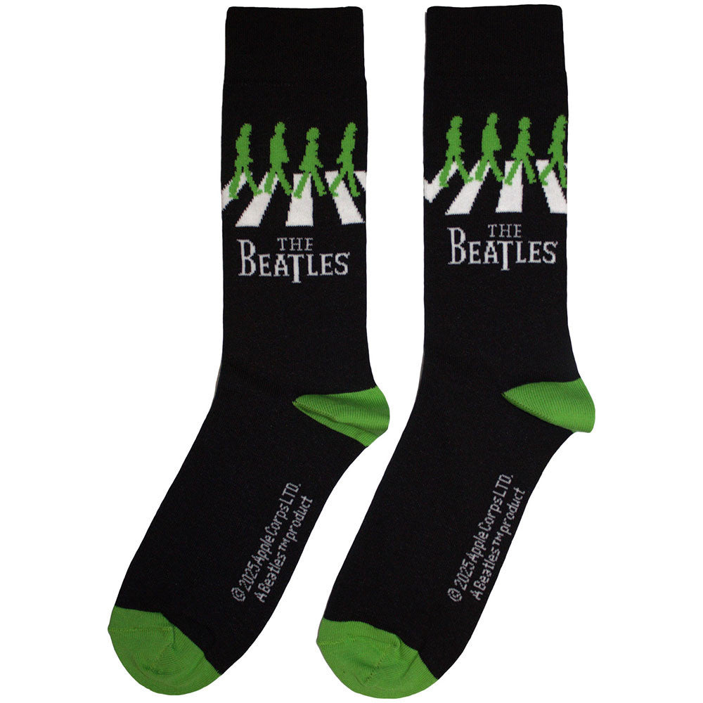 The Beatles Abbey Road Socks Black - Official Band Socks UK