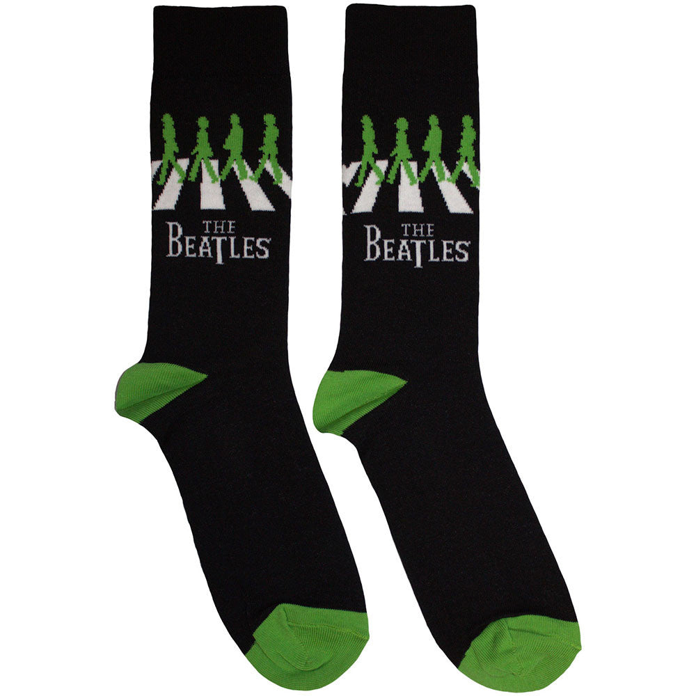 The Beatles Abbey Road Socks Black - Official Band Socks UK