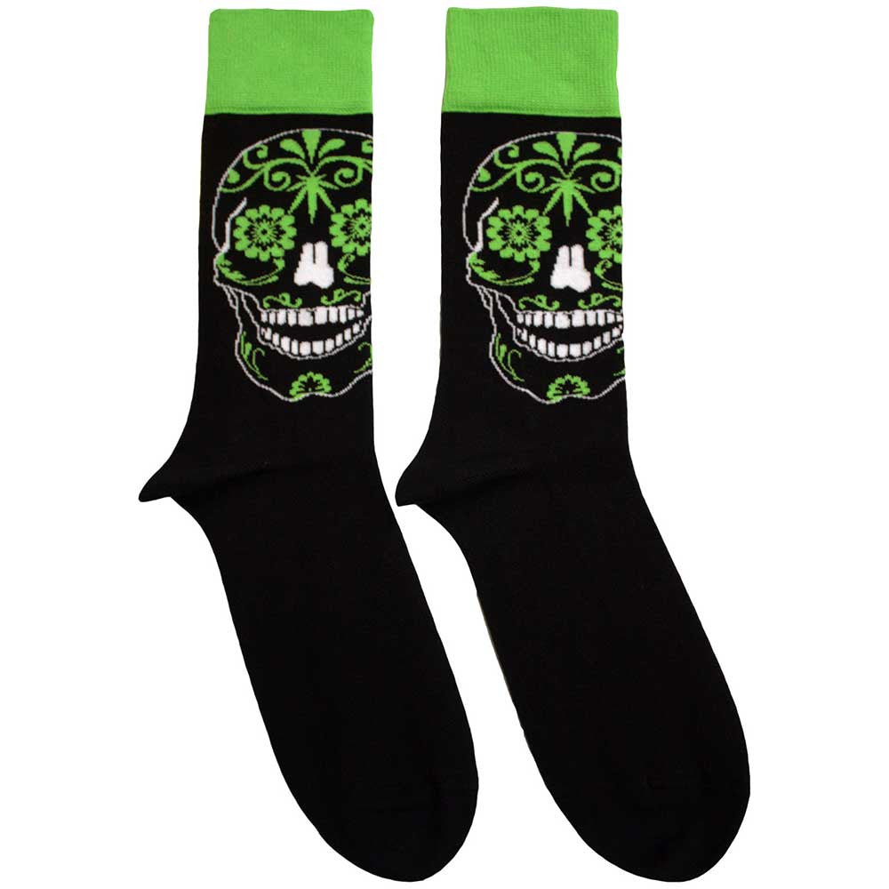 Cypress Hill Skull Socks Black - Official Hip Hop Socks UK