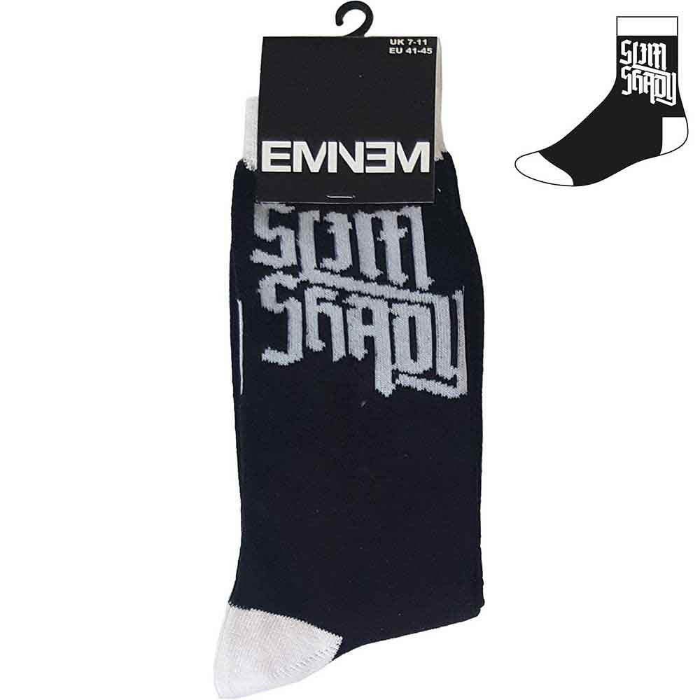 Eminem Slim Shady Socks Black - Official Hip Hop Socks UK