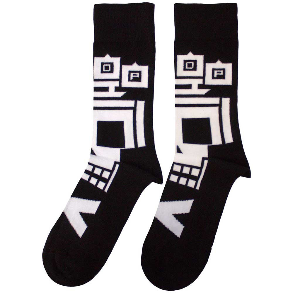 Five Finger Death Punch Skull Socks Black - Official Band Socks UK