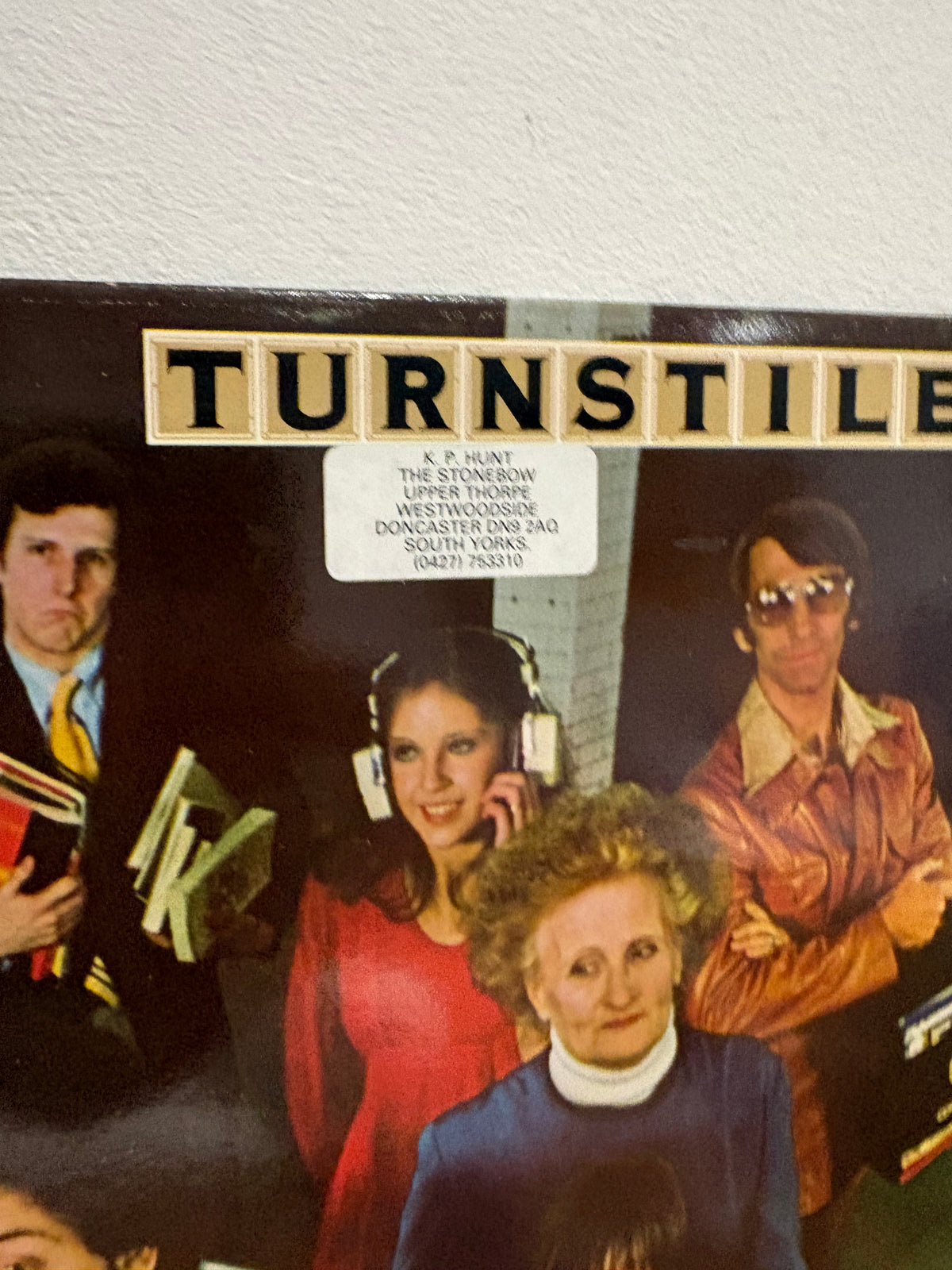 Billy Joel - Turnstiles, 12 inch LP Album. 1976 CBS