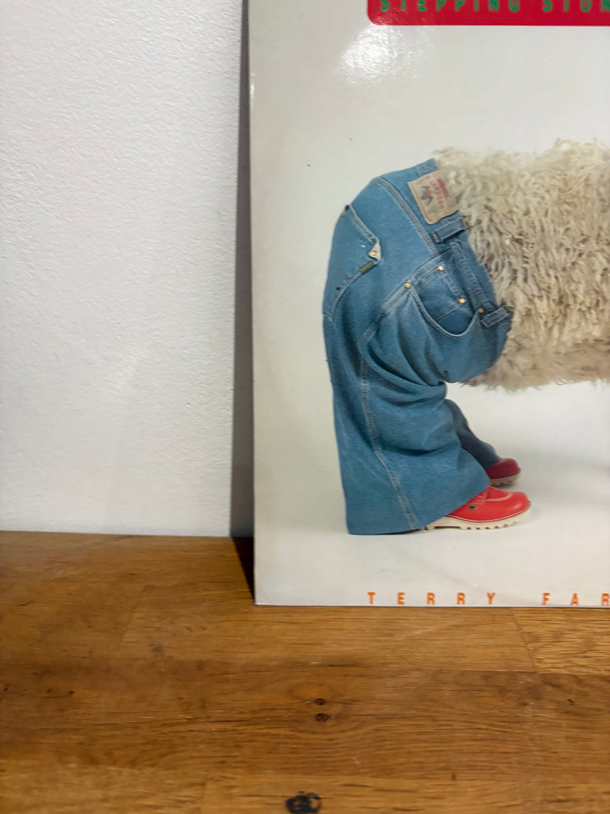 The Farm - Stepping stone/ Family of man , 12 inch single , 1990 Produce records, MILK101