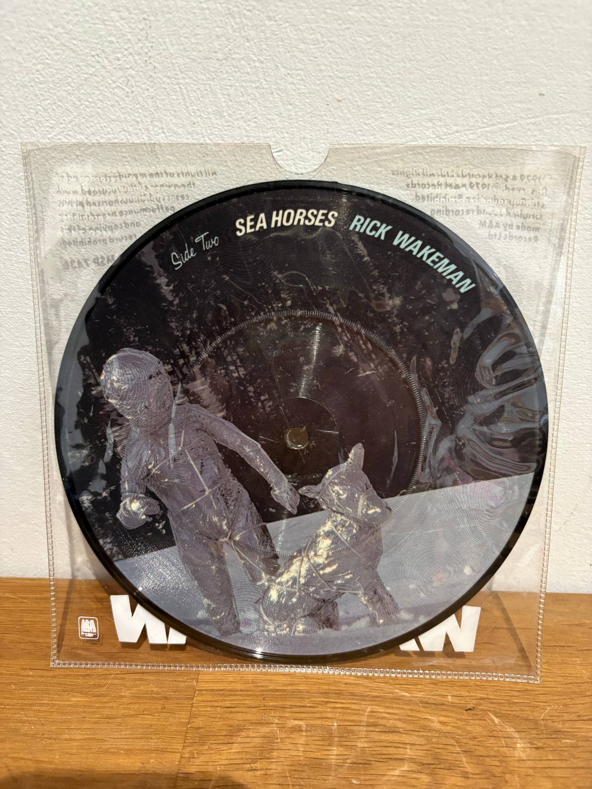 Rick Wakeman - Animal Showdown/ Sea Horses , 7 inch picture disc , 1979 A&M