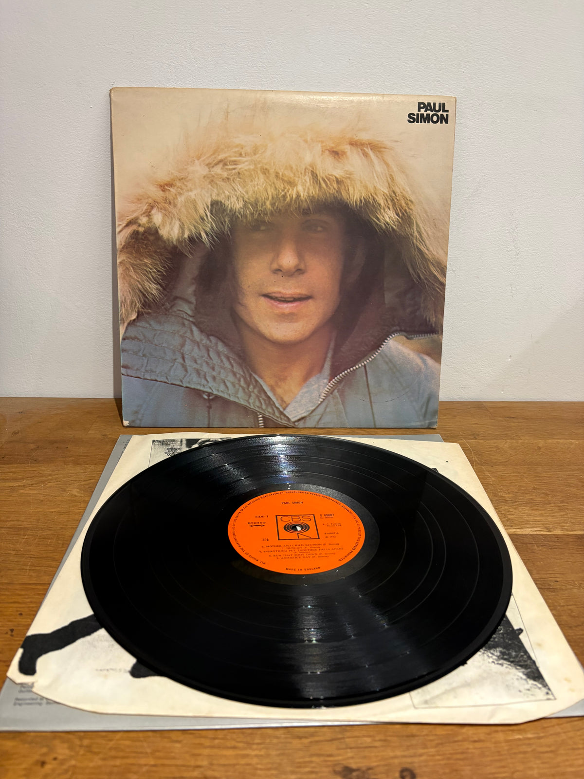 Paul Simon - Self titled album, 1972 CBS.