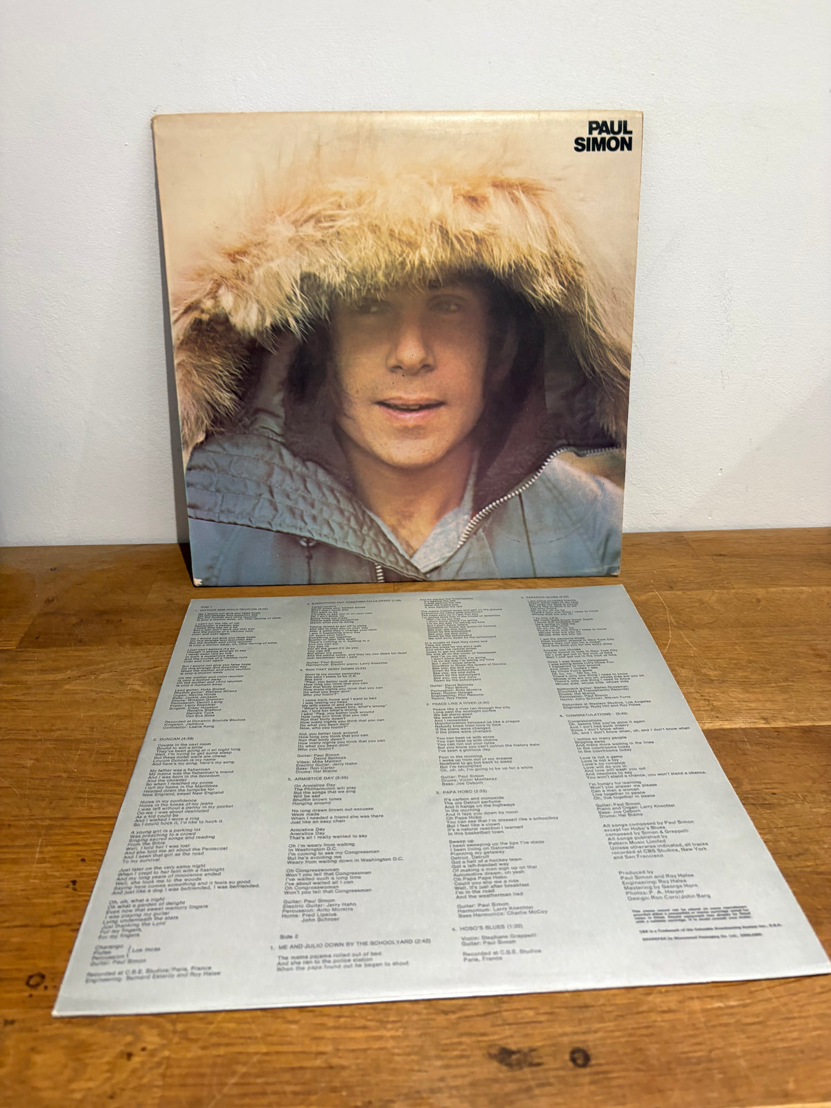 Paul Simon - Self titled album, 1972 CBS.