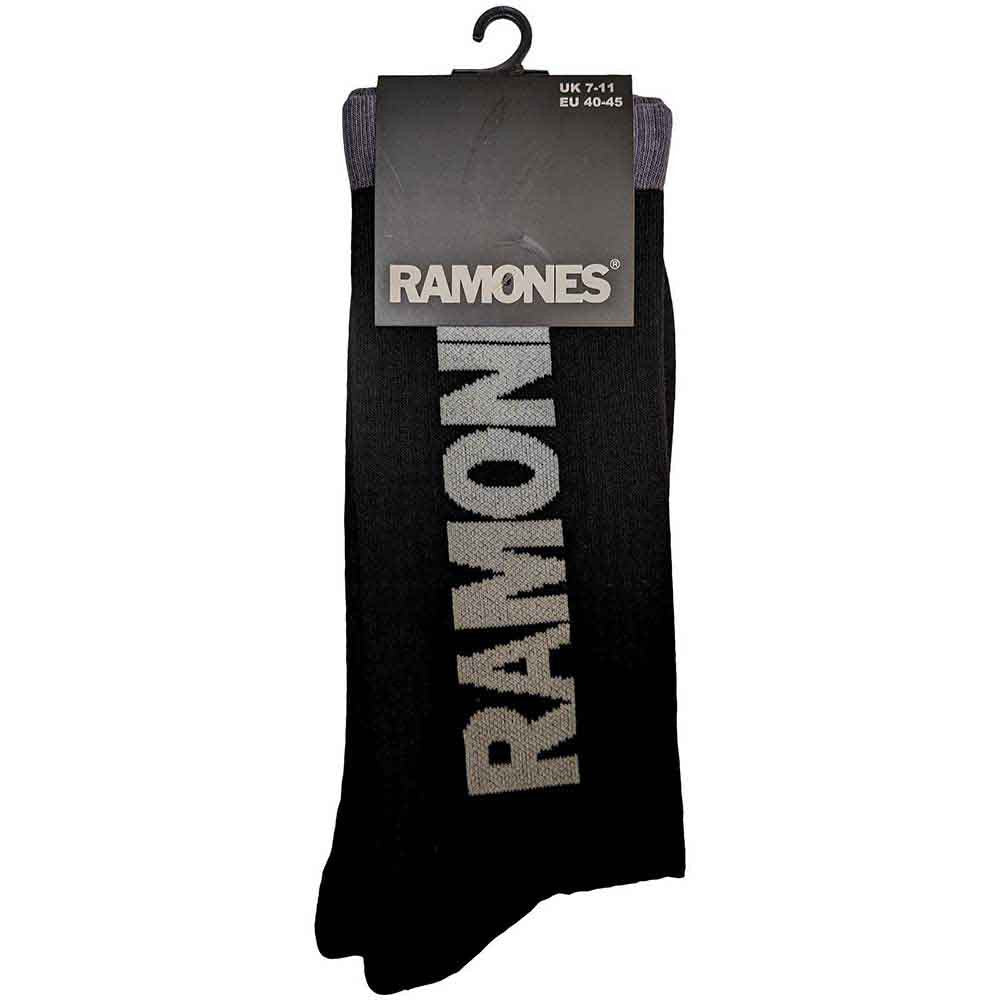 Ramones Terry Socks Presidential Seal Black - Official Band Socks UK